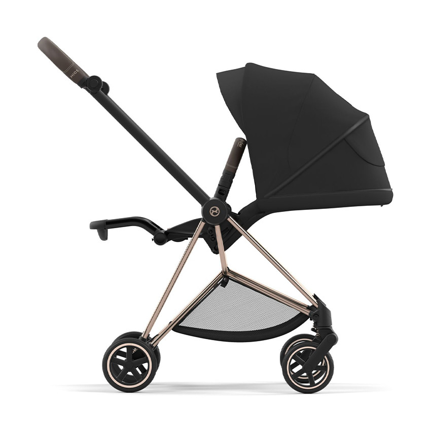 Habillage de siège pour poussette Mios 3 sepia black 