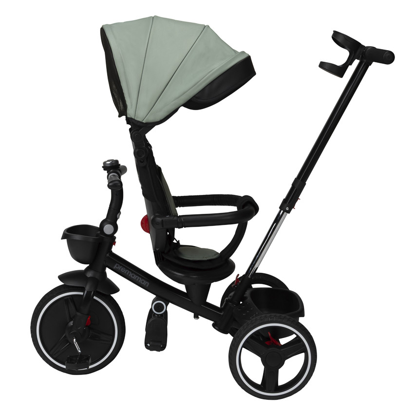 Triciclo evolutivo Triky verde/negro 