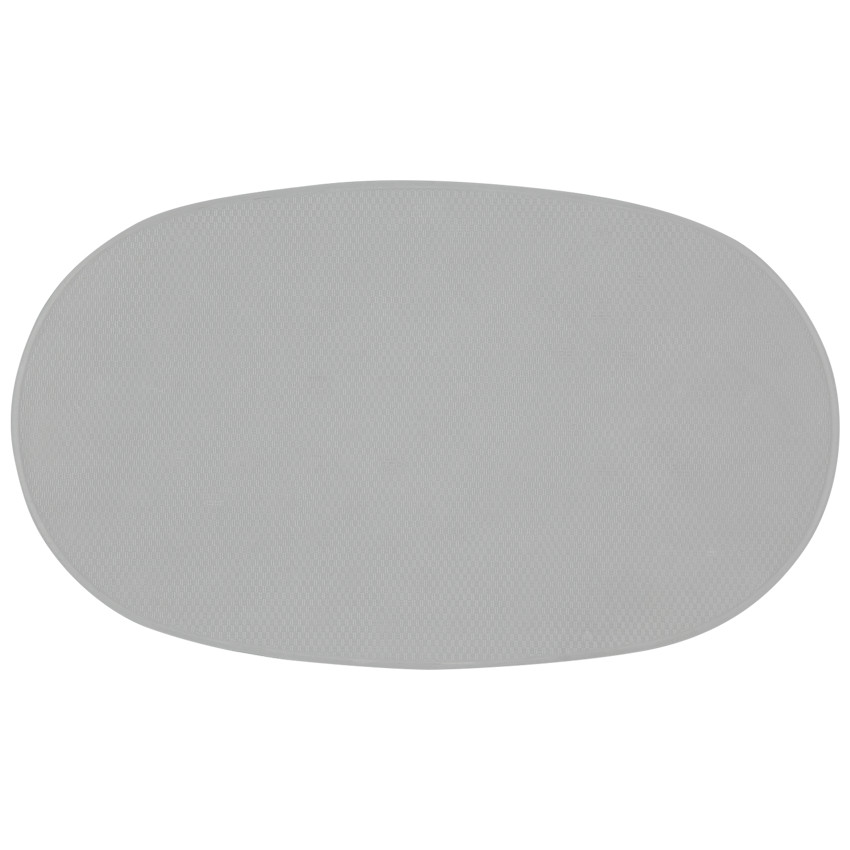 Alfombra de baño antideslizante gris 