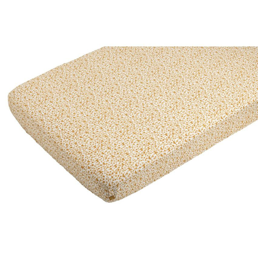 Lot de 2 draps housse en coton pour lits 60 x 120 ou 70 x 140 cm - Promenons nous  