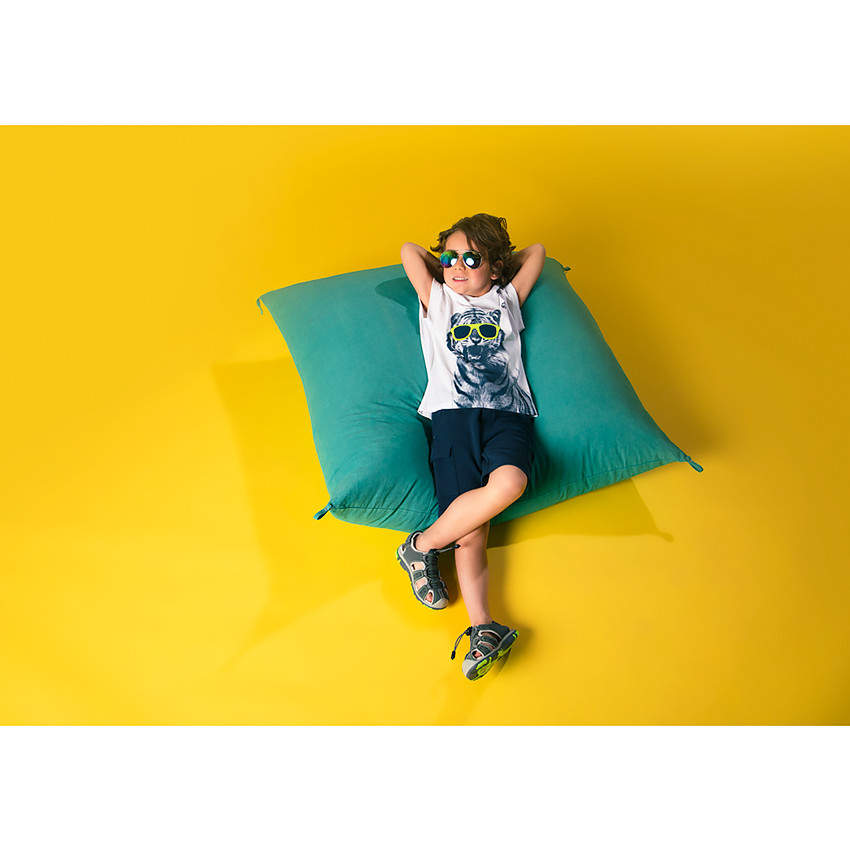 Conjunto de playa con camiseta sin mangas con capucha y bermuda para niño  Additional Conjunto de playa con camiseta sin mangas con capucha y bermuda para niño