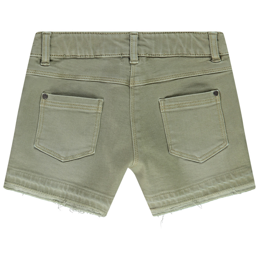 Short vaquero overdye para niña 