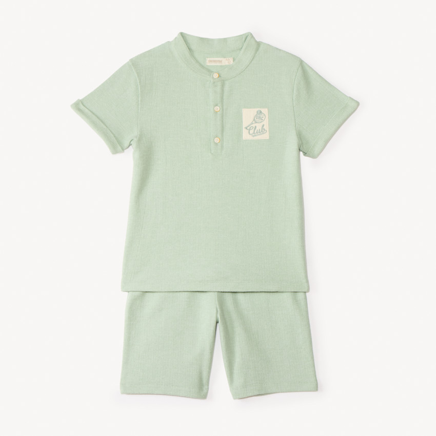 Conjunto de camiseta de manga corta + short de tenis para niño 