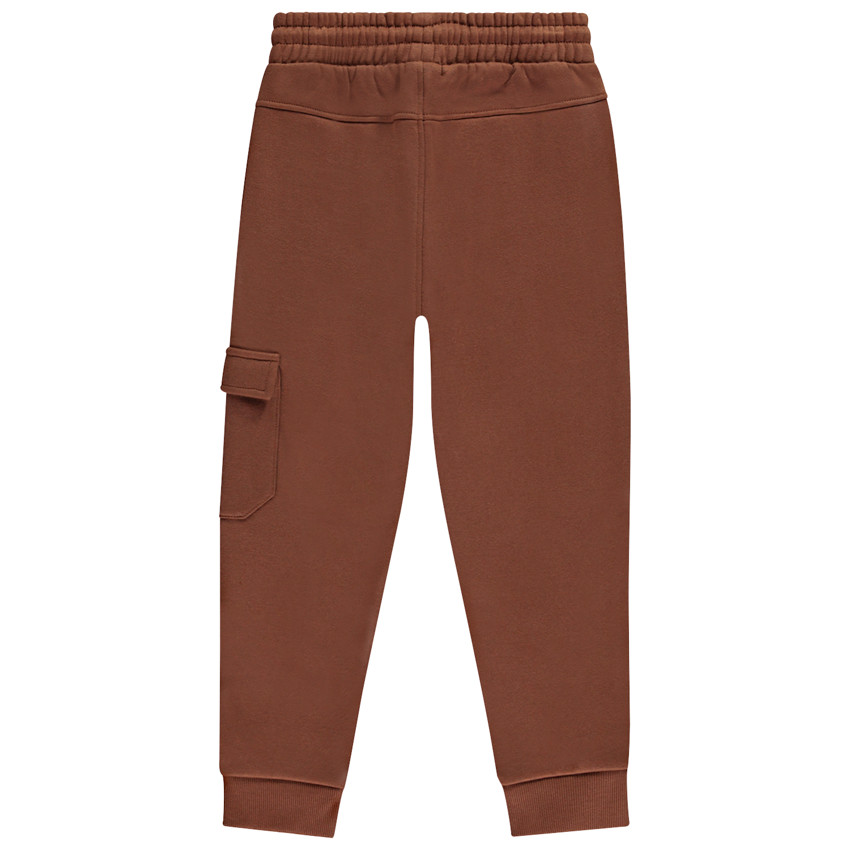 Pantalón jogging felpa estilo cargo para niño 