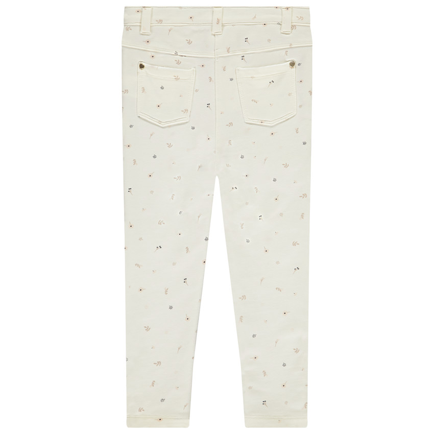 Jeggings de felpa estampados para bebé niña 