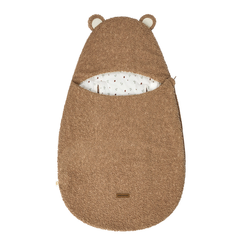 Saquito con capucha de rizo con orejas 3D Rey de los Bosques 