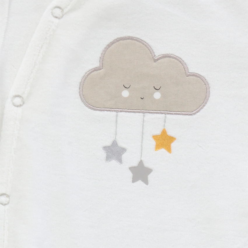 Set nacimiento pelele, body y babero 