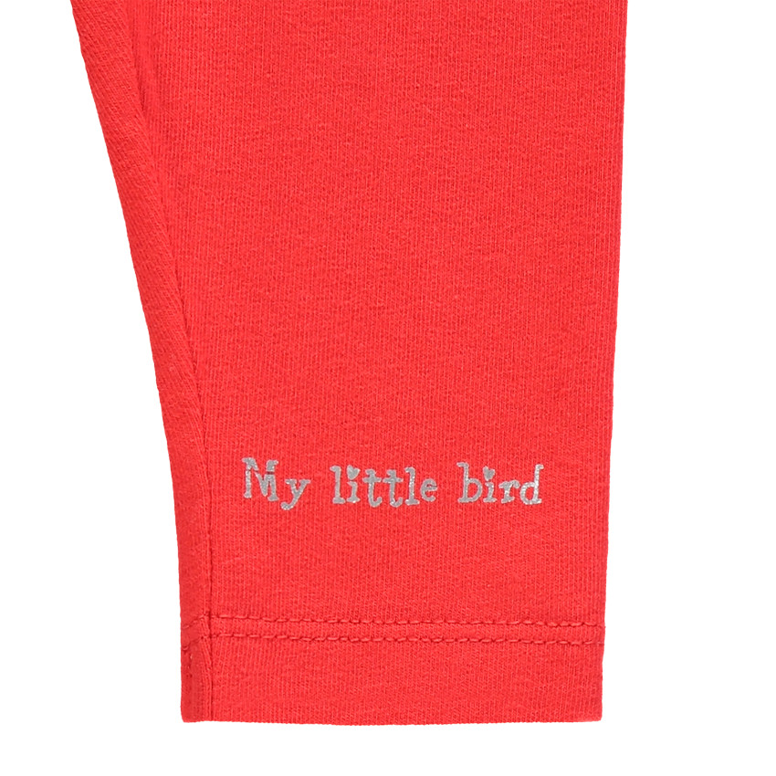 Ensemble robe manches longues volantée et legging rouge  Additional Ensemble robe manches longues volantée et legging rouge