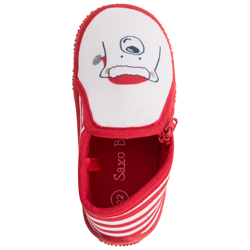 Pantuflas de bota a rayas con oso de Navidad para bebé  Additional Pantuflas de bota a rayas con oso de Navidad para bebé