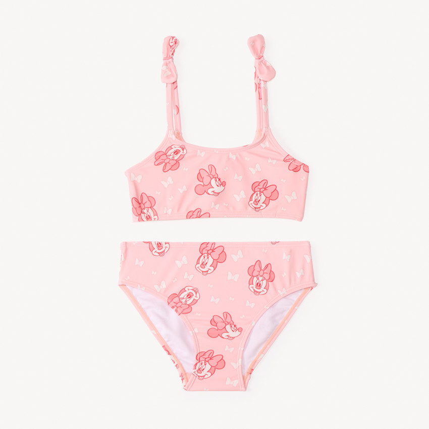 Bañador de dos piezas de Minnie (Disney) con lazo para niña 