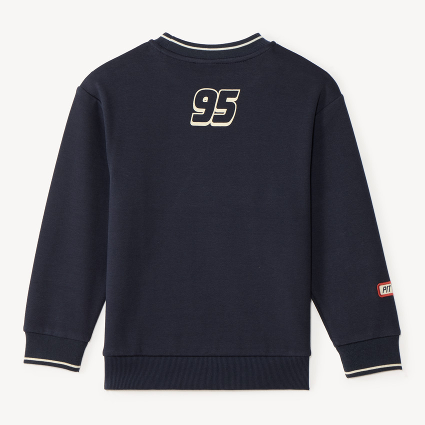 Sudadera con bordado de Flash McQueen de Disney Pixar para niño 