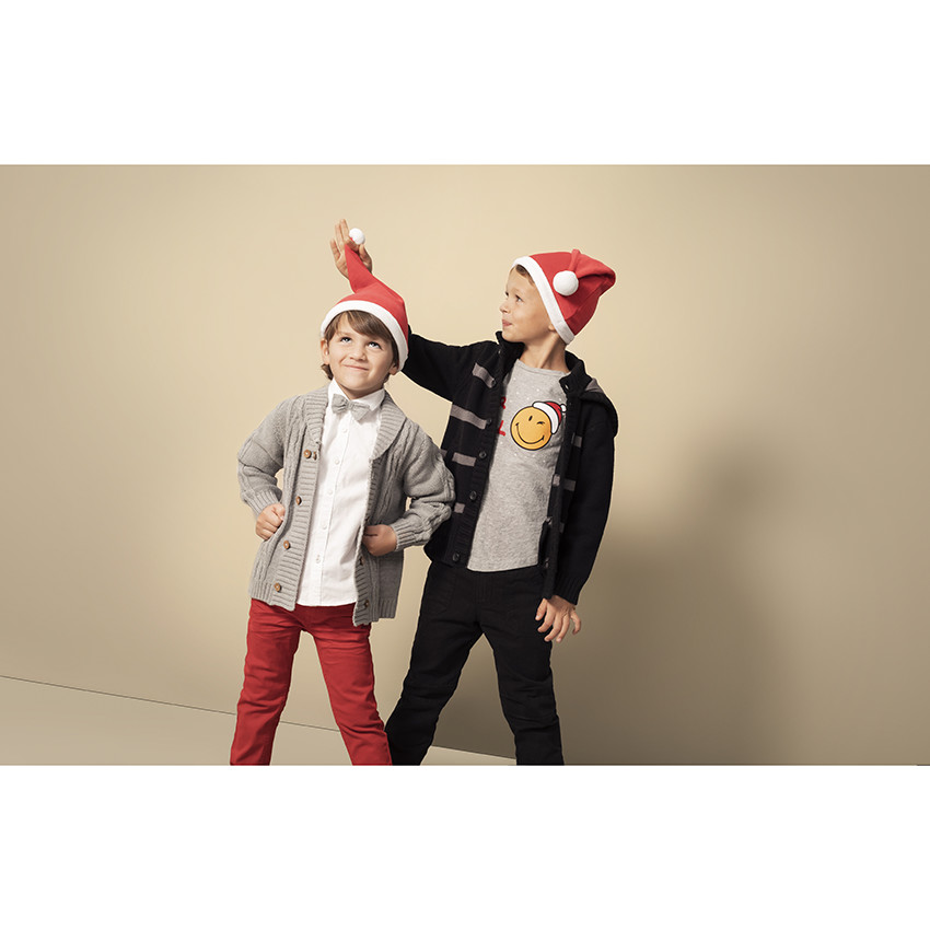 Gorro de Navidad de terciopelo  Additional Gorro de Navidad de terciopelo