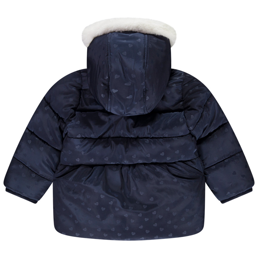 Chaqueta para el frío con capucha para bebé niña 