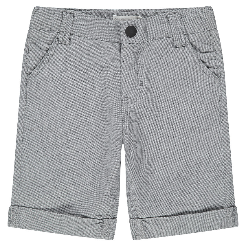 Bermudas de algodón de fantasía jaspeadas  Additional Bermudas de algodón de fantasía jaspeadas