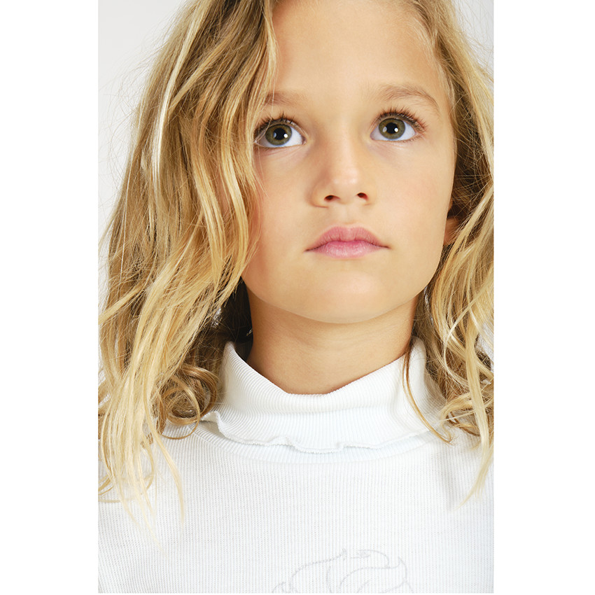 Camiseta interior de cuello cisne Frozen para niña 