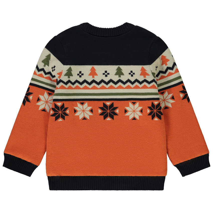 Jersey de punto con estampado fantasía para bebé niño 