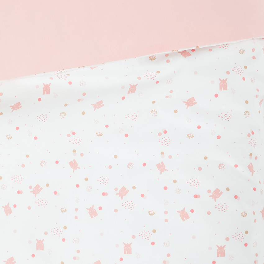 Juego de cama con funda nórdica y funda de almohada Little Princess 