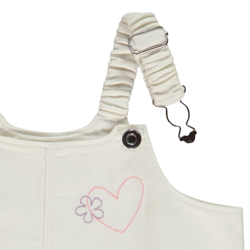 Pichi con motivos pespunteados para niña 