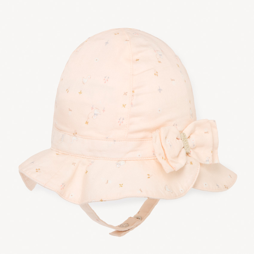 Charlotte con estampado fantasía y lazo para niña bebé 