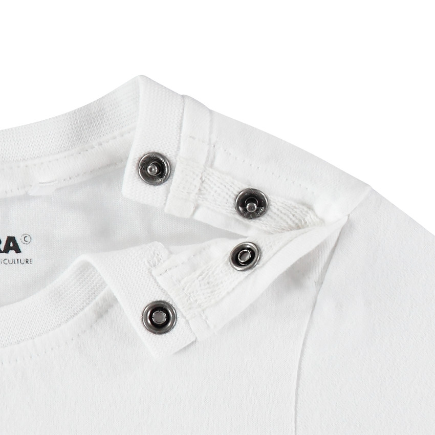 Camiseta de manga corta de algodón ecológico con estampado de superhéroes 