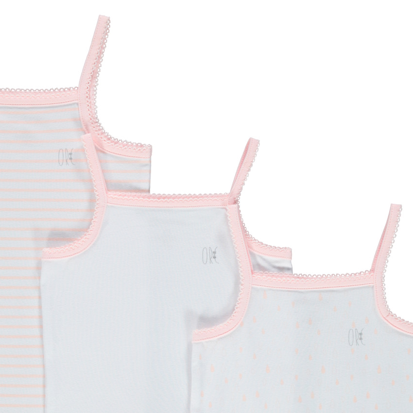 Pack de 3 bodies con tirantes finos estampados y rayados  Additional Pack de 3 bodies con tirantes finos estampados y rayados
