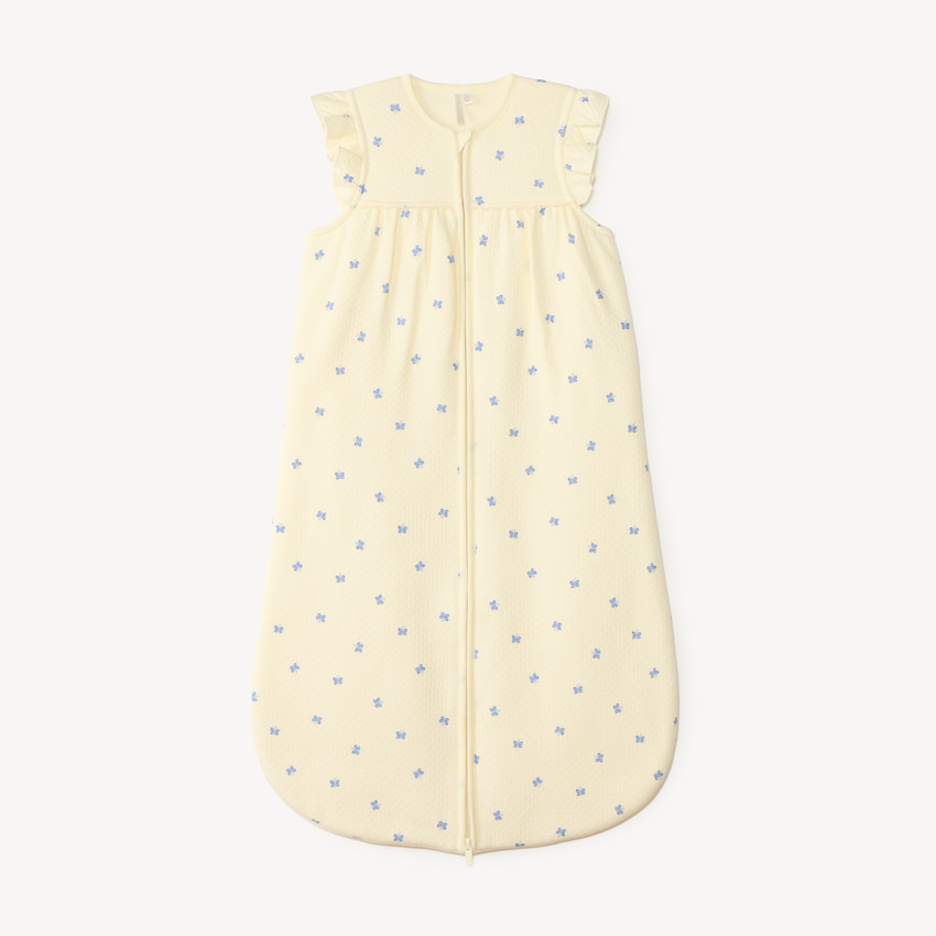 Saco de dormir sin mangas con estampado de mariposas TOG 3 para niña bebé 