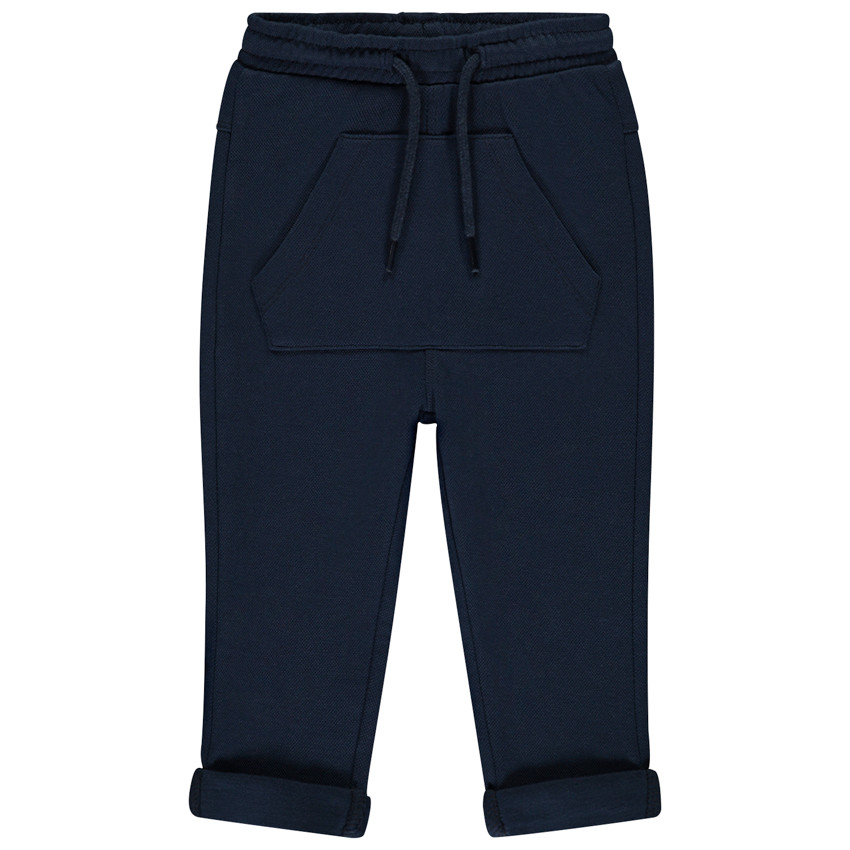 Pantalón de jogging con bolsillo canguro para bebé niño 