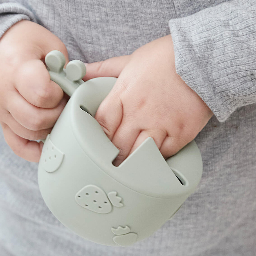 Lote de 2 tazas de silicona Deer Friends - Gris  Additional Lote de 2 tazas de silicona Deer Friends - Gris