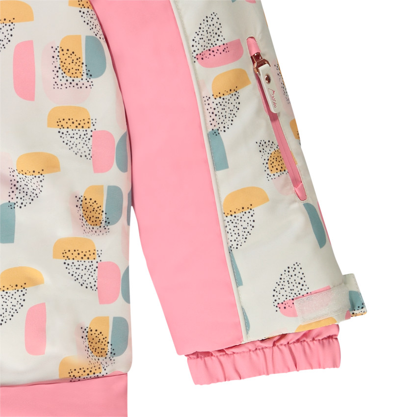 Pelele de esquí repelente al agua efecto 2 en 1 para niña 