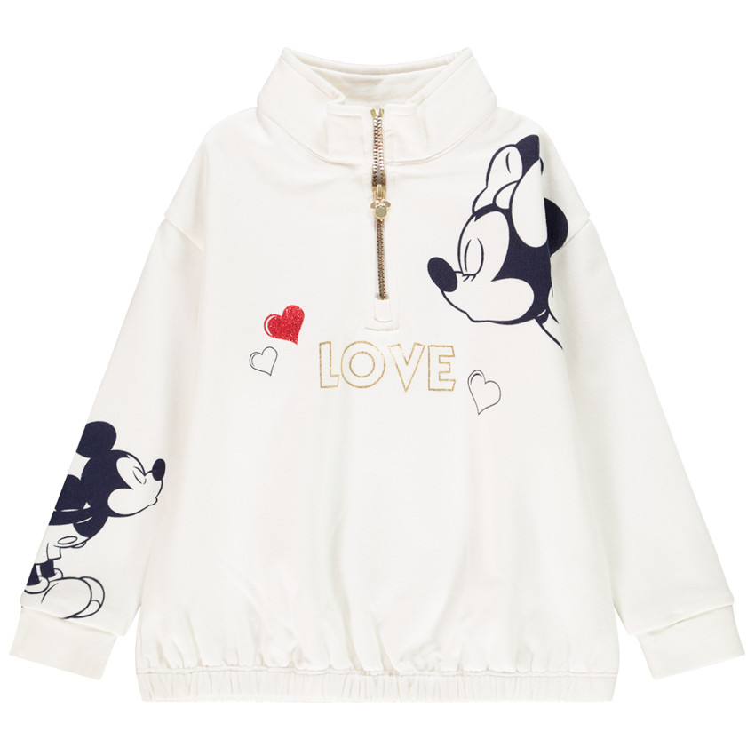 Sudadera de felpa Minnie & Mickey 