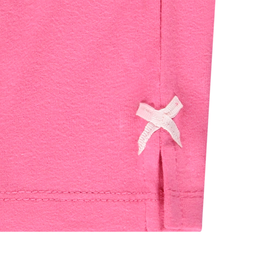 Conjunto de camiseta de punto fantasía y corsario liso para bebé niña 