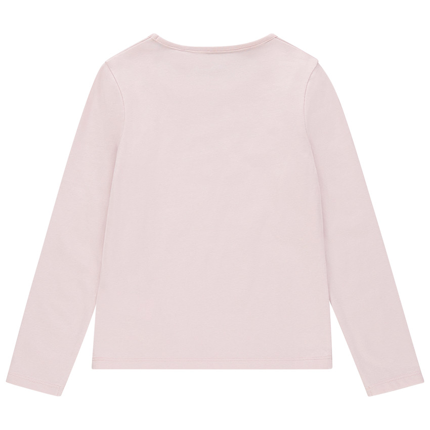 Camiseta manga larga corazón y texto 