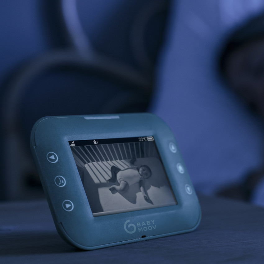 Babyphone vidéo Yoo Roll avec écran sans fil 