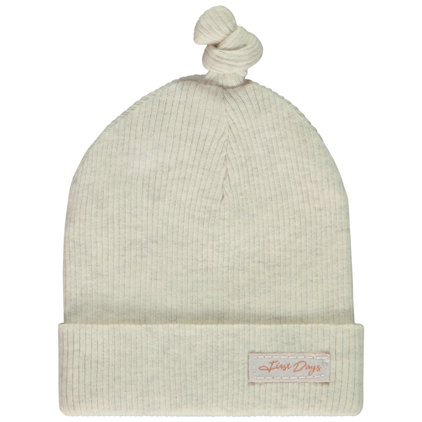 Gorro de punto con efecto nudo 