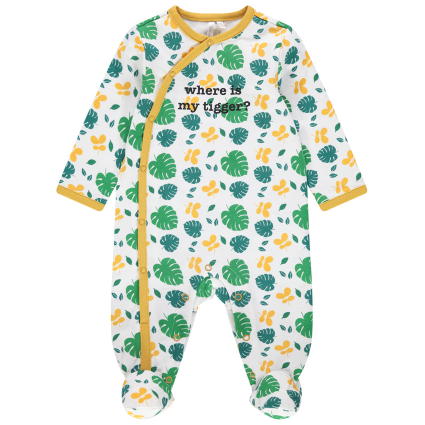 Pijama con estampado tropical all over 