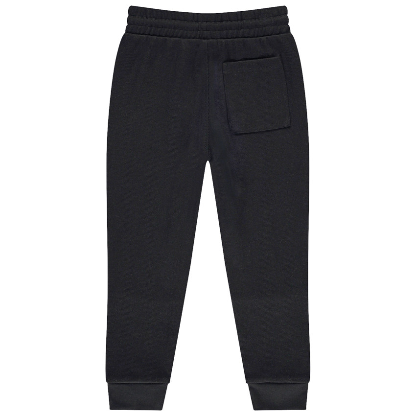 Pantalón jogging interlock con bordado para niño 