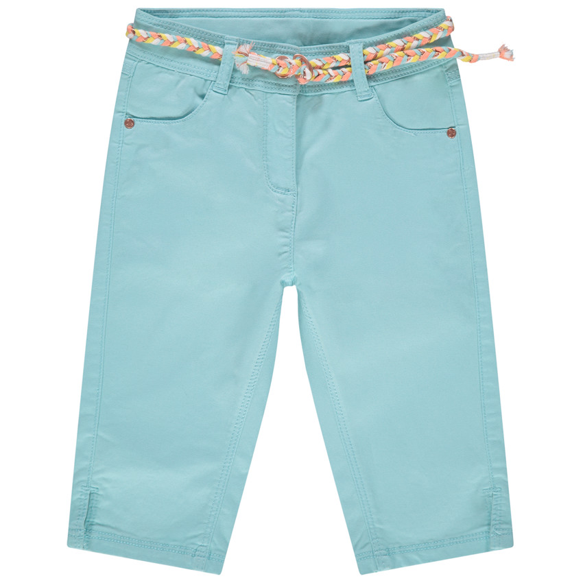 pirata liso en twill y cintura trensado 