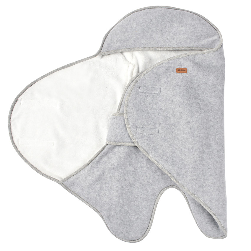 Chancelière Babynomade pour siège auto 0-6M Gris/Blanc 