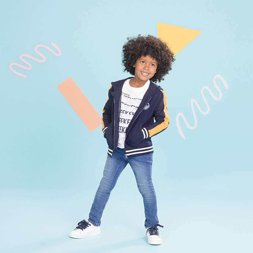 Gilet en molleton à capuche motifs Mickey Disney 