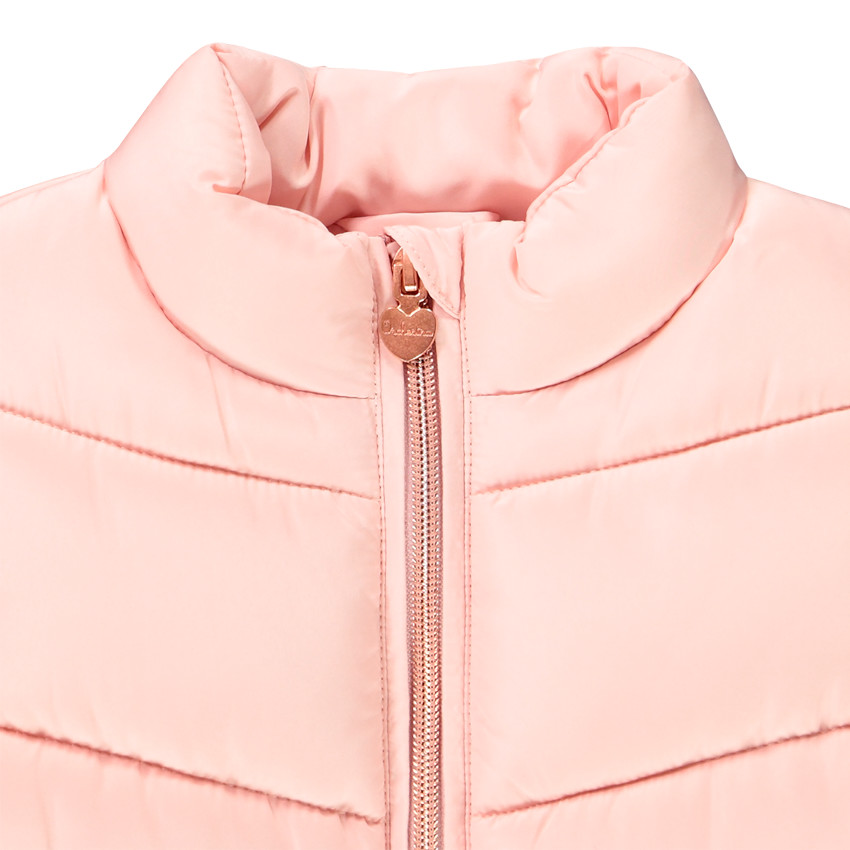 Chaleco acolchado rosa 