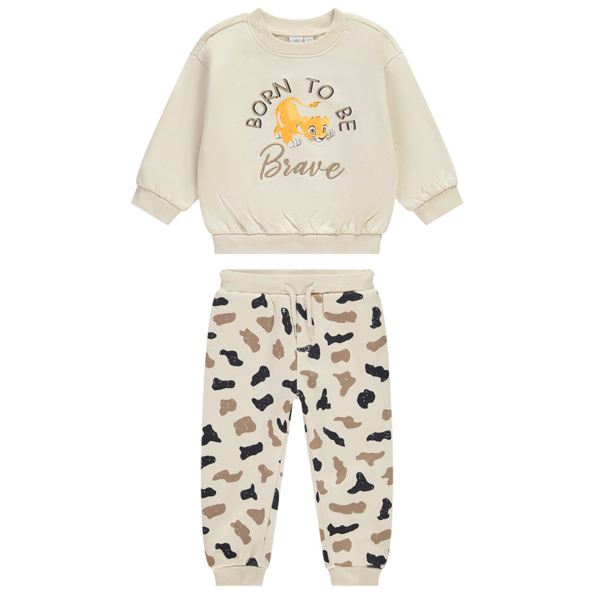 Conjunto de jogging de felpa Simba Disney para bebé niño 