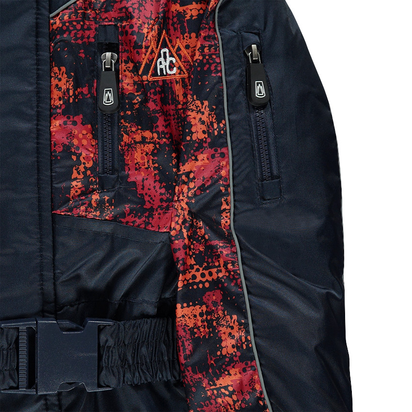 Mono de esquí impermeable con forro de micropolar 