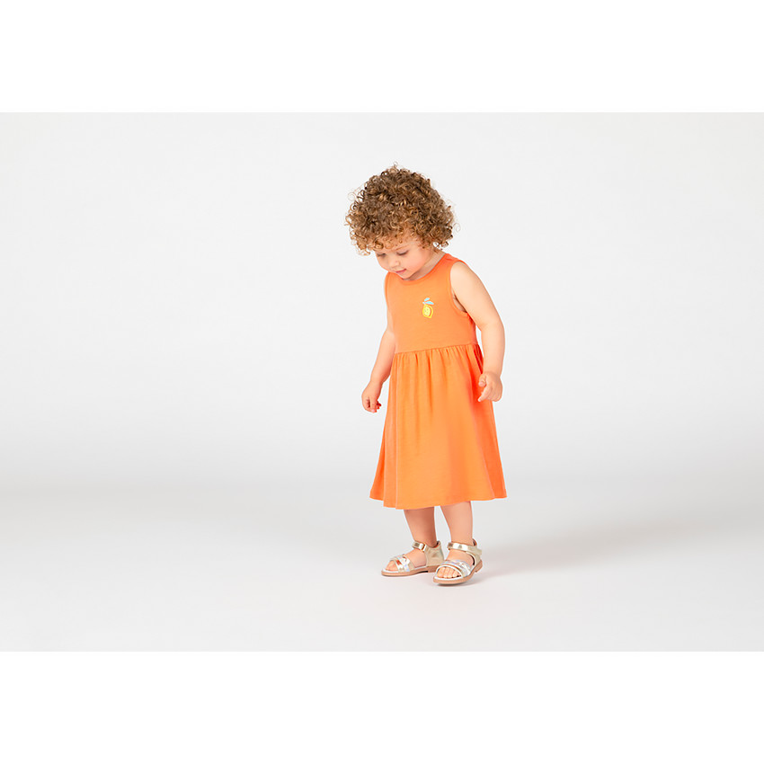 Pack de 3 vestidos de punto para niña.  Additional Pack de 3 vestidos de punto para niña.