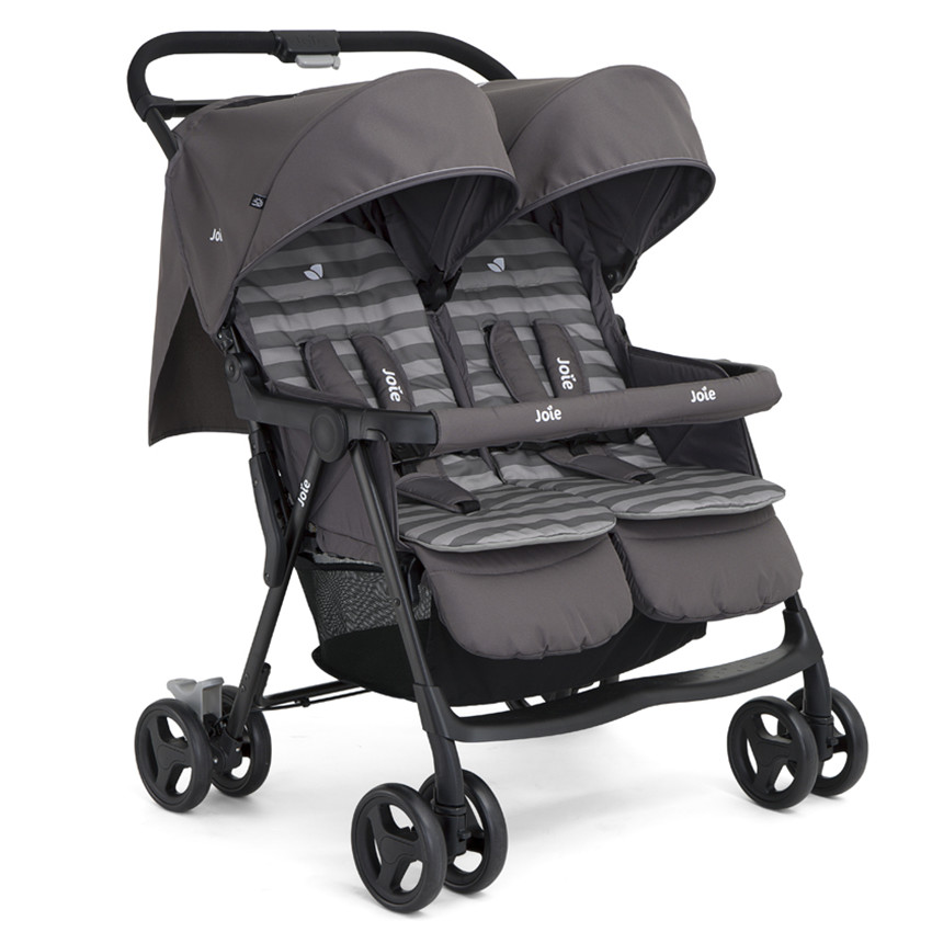 Silla de paseo gemelar Aire Twin - Dark Pewter 