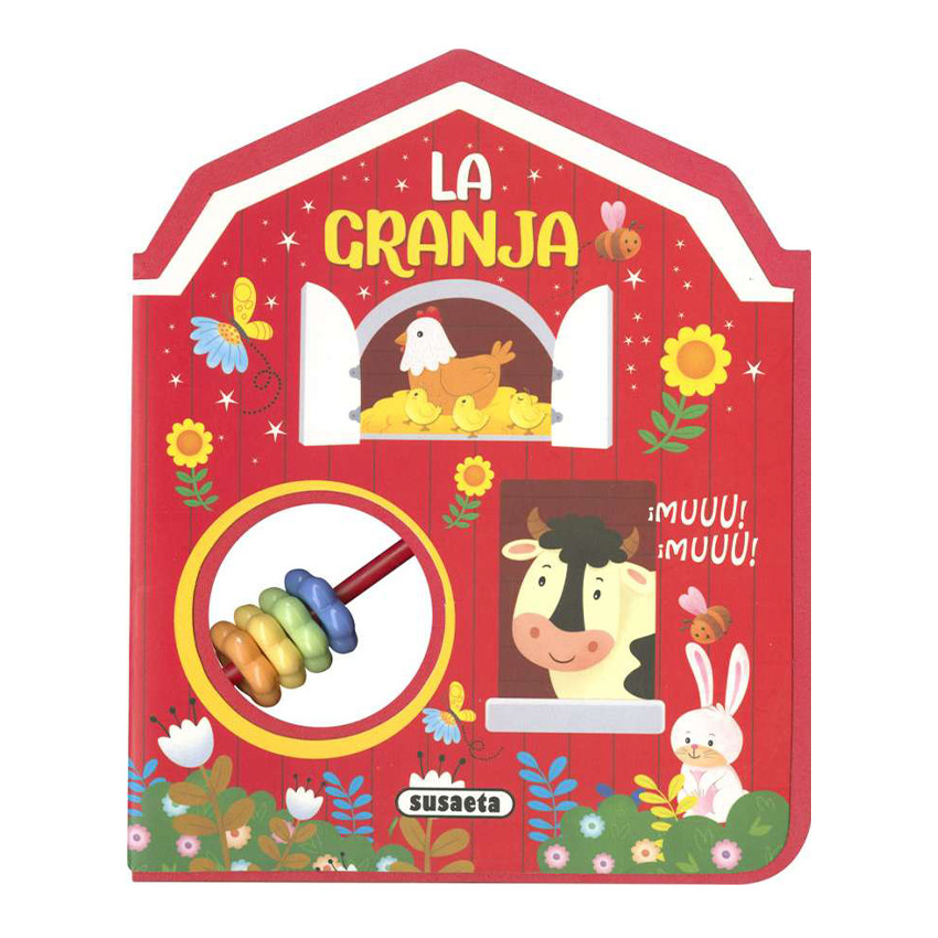Libro con sonajero La granja +1 año 