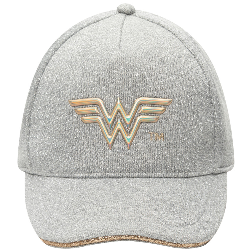 Gorra tejido brillante logo Wonder Woman 