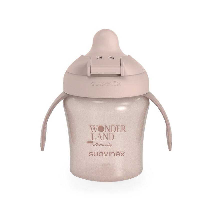 Vaso aprendizaje para bebé Wonderland 200ml rosa 