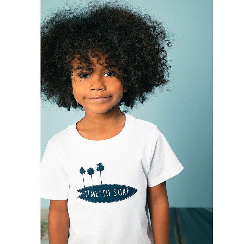 Conjunto de playa camiseta y short para niño 