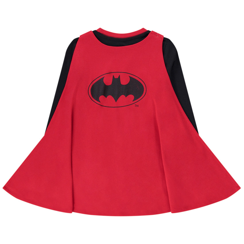 Pijama de 2 piezas con capa desmontable de Batman Warner para niño  Additional Pijama de 2 piezas con capa desmontable de Batman Warner para niño