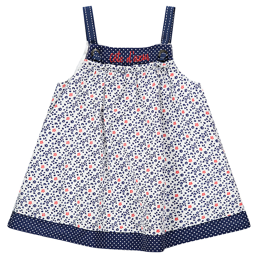 Túnica con tirantes y flores estampadas all over  Additional Túnica con tirantes y flores estampadas all over